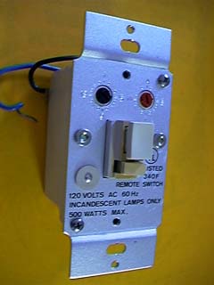 Old-style X10 Wall Switch