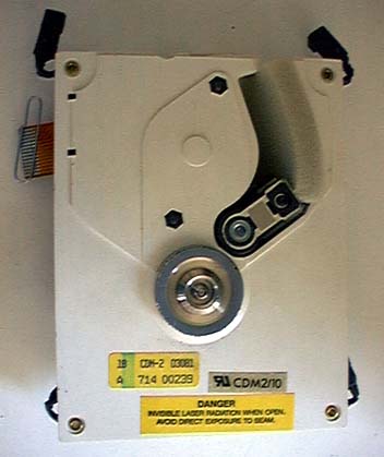Philips CDM-2 swing-arm mechanism.