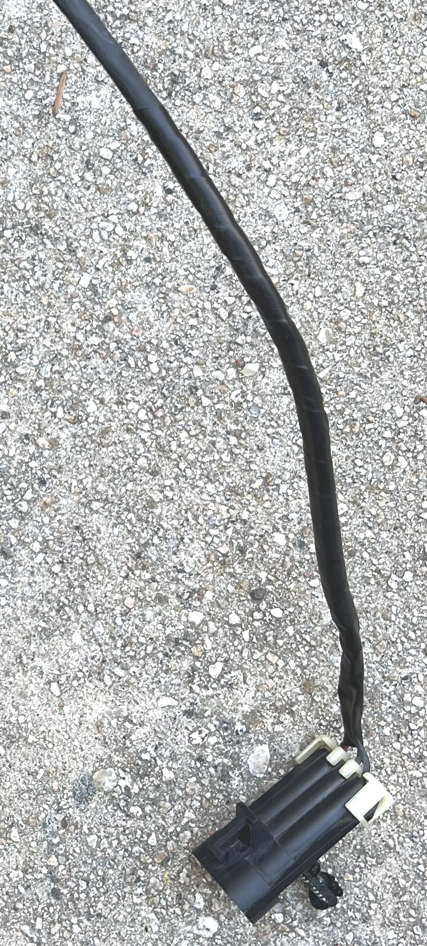 Electrical tape wrapped for a long distance along sensor cable