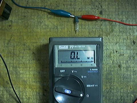 multimeter ohm setting