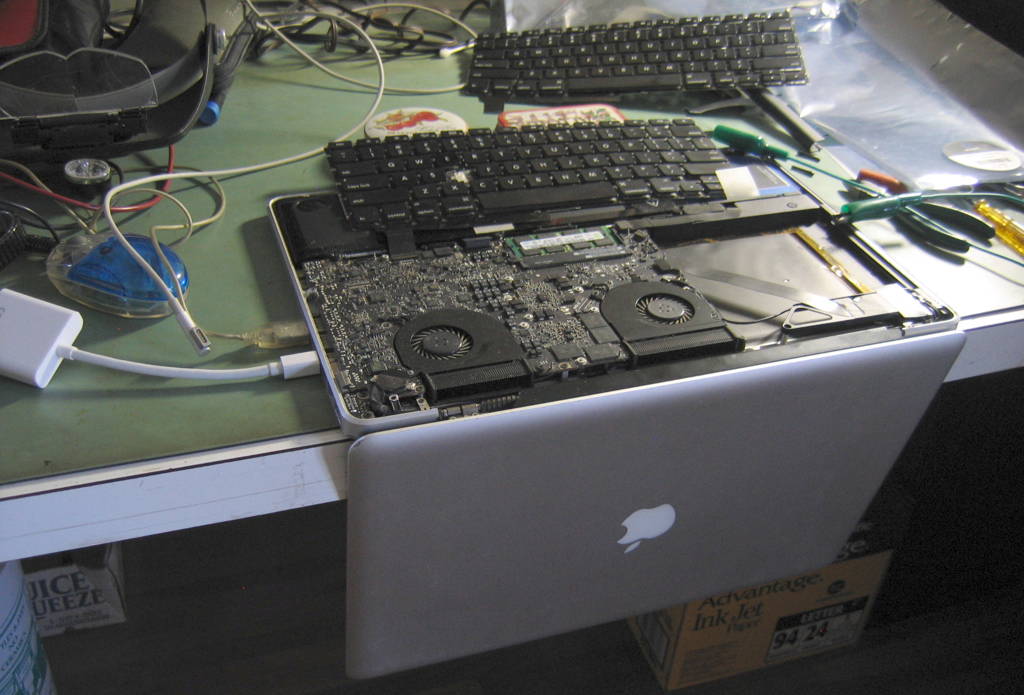 Upside-down MBP, per step 2 below